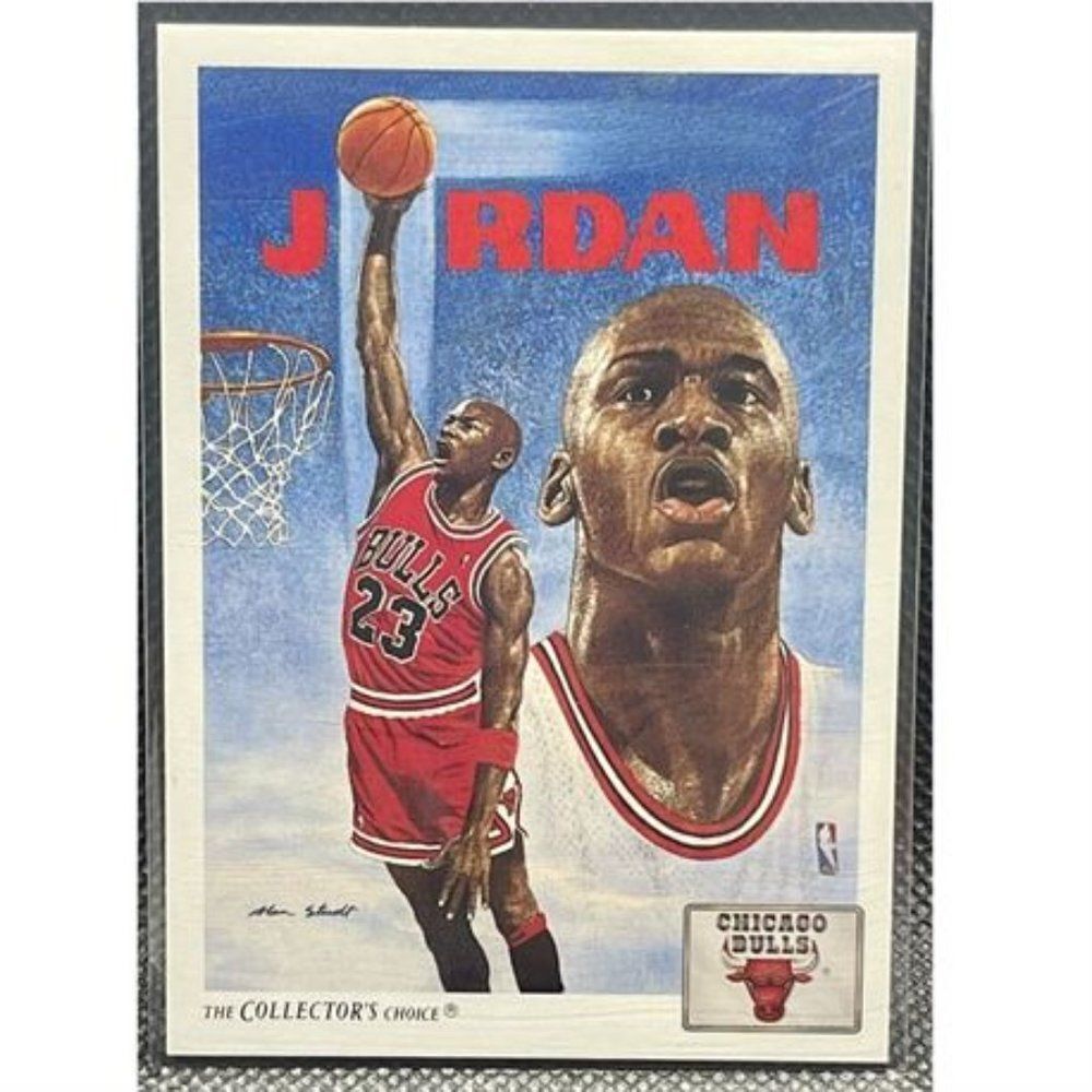 1991-92 MICHAEL JORDAN UD COLLECTORS CHOICE CARD